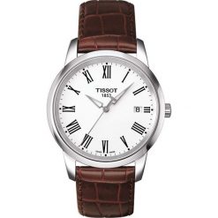 PROMOCJA ZEGAREK TISSOT T-CLASSIC T033.410.16.013.01. Białe zegarki męskie marki TISSOT, ze stali. W wyprzedaży za 572,01 zł.