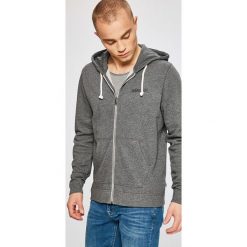 Napapijri - Bluza. Szare bejsbolówki męskie Napapijri, m, z bawełny, z kapturem. W wyprzedaży za 299,90 zł.