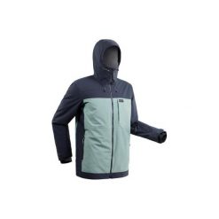 Kurtka snowboardowa i narciarska SNB JKT 500 męska. Brązowe kurtki męskie WED'ZE, m, bez wzorów, z poliesteru, bez kaptura. Za 399,99 zł.