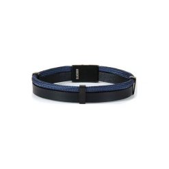 Elegancka bransoletka męska. Niebieskie bransoletki męskie Argento akcesoria, ze stali. Za 89,00 zł.