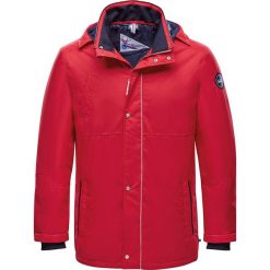 Parka "Linus" w kolorze czerwonym. Czerwone parki męskie Marinepool, s, bez wzorów, bez kaptura. W wyprzedaży za 479,95 zł.