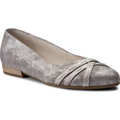 Baleriny damskie: Baleriny GABOR – 42.616.90 Grau/Argento
