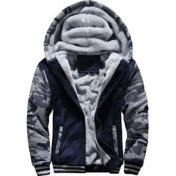 Męska bluza ANDREW NAVY. Niebieskie bluzy męskie Męska bluza ANDREW NAVY, xl, bez wzorów, bez kołnierzyka, bez rękawów, bez kaptura. W wyprzedaży za 99,00 zł.