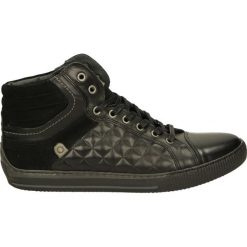 Botki męskie - 403B L-S BLAC. Czarne botki męskie Venezia, ze skóry. Za 239,00 zł.