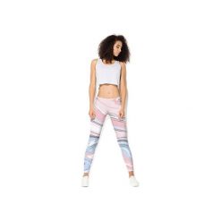Legginsy CP-012 282. Szare legginsy sportowe damskie Colour pleasure, bez wzorów, z dzianiny, na fitness i siłownię. Za 109,00 zł.