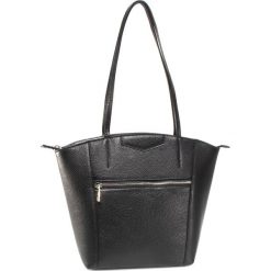 Torebka CREOLE - K10736 Czarny. Czarne torebki klasyczne damskie Creole, bez wzorów, ze skóry, klasyczne, bez dodatków. Za 349,00 zł.