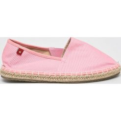 Big Star - Espadryle. Różowe espadryle damskie BIG STAR, bez wzorów, z gumy, bez obcasa, na obcasie. W wyprzedaży za 69,90 zł.