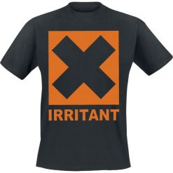 T-shirty męskie z nadrukiem: Irritant T-Shirt czarny