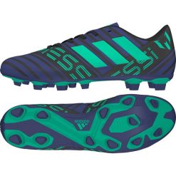 Buty piłkarskie adidas Nemeziz Messi Tango 17.4 Fg M CP9048. Czerwone buty sportowe męskie Adidas, z tworzywa sztucznego, bez zapięcia, do piłki nożnej. Za 299,00 zł.