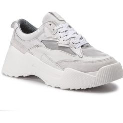 Sneakersy NAPAPIJRI - Blanche N0YJTY Blanche/Lea 01. Białe półbuty damskie Napapijri, ze skóry. W wyprzedaży za 429,00 zł.