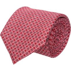 Krawat platinum czerwony classic 210. Czerwone krawaty męskie Recman, na co dzień, bez wzorów, z tkaniny, eleganckie. Za 69,00 zł.