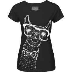 T-shirty damskie: T-shirt bonprix czarny Lama