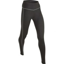Legginsy sportowe damskie: Legginsy sportowe, długie bonprix antracytowy melanż