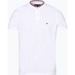 Tommy Hilfiger - Męska koszulka polo, biały. Białe koszulki męskie TOMMY HILFIGER, xl, bez wzorów, polo, bez rękawów. Za 199,95 zł.