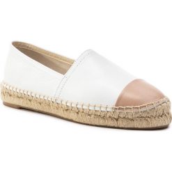 Espadryle ALDO - Cone 59253846 71. Białe espadryle damskie ALDO, bez wzorów, ze skóry, bez obcasa, na płaskiej podeszwie. Za 299,90 zł.