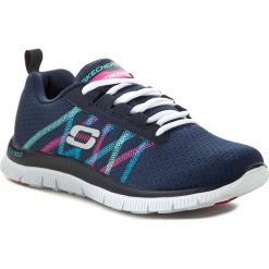 Buty sportowe damskie: Buty SKECHERS - Something Fun 111885/NVMT Navy/Multi