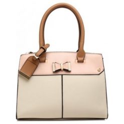 Bessie London Torebka Damska Beżowy. Brązowe torebki klasyczne damskie Bessie London, z materiału. Za 245,00 zł.