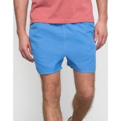 Krótkie spodenki. Czarne kąpielówki męskie marki La Redoute Collections, z materiału. Za 35,24 zł.