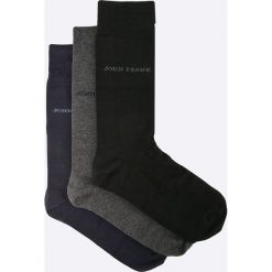 John Frank - Skarpety (3-pack). Czarne skarpetki męskie marki John Frank, z bawełny. W wyprzedaży za 27,90 zł.