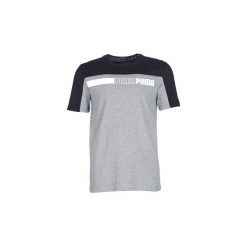 T-shirty z krótkim rękawem Puma MODERN TEE. Szare t-shirty męskie Puma, s, bez wzorów, bez kołnierzyka, krótkie. Za 109,00 zł.