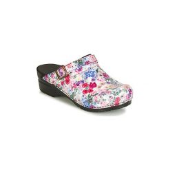 Chodaki Sanita ESTELLE. Szare klapki damskie Sanita, bez wzorów, bez obcasa. Za 329,00 zł.