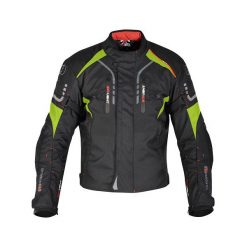 Kurtka turystyczna OXFORD MISANO 1.0 kolor czarny/fluorescencyjny, rozmiar XL. Czarne kurtki męskie OXFORD, xl, bez wzorów, z zamszu, bez kaptura. Za 679,00 zł.