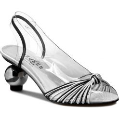 Sandały damskie: Sandały AZURÉE – NATURI7AC Vernis Noir/Noir/Blanc