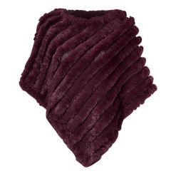 Soyaconcept Ponczo Nabi burgundowy female czerwony. Czerwone poncza damskie Soyaconcept, bez wzorów, z dzianiny, eleganckie, bez rękawów, bez kaptura. Za 279,00 zł.