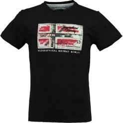 T-shirty męskie z nadrukiem: Koszulka „Jorge” w kolorze czarnym