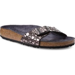 Klapki BIRKENSTOCK - Madrid Bs 1008804 Metallic Stones Black. Pomarańczowe klapki damskie Birkenstock, bez wzorów, ze skóry ekologicznej, bez obcasa. Za 269,00 zł.