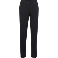 Spodnie biznesowe bonprix czarny. Spodnie damskie bonprix. Za 109,99 zł.
