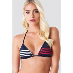 Tommy Hilfiger Dół bikini Triangle - Blue,Navy. Niebieskie bikini TOMMY HILFIGER. W wyprzedaży za 89,18 zł.