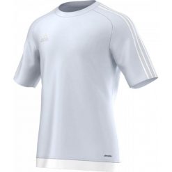 T-shirty chłopięce: Adidas Koszulka piłkarska Estro 15 Junior szaro-biała r. 152 (S16151)