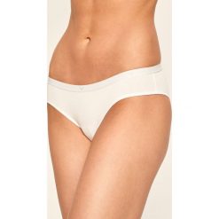 Emporio Armani - Figi (2-pack). Białe majtki damskie Emporio Armani, s, z nadrukiem, z elastanu. Za 169,90 zł.