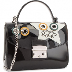 Torebka FURLA - Candy Climing 978655 B BTH4 I73 Onyx/Toni Petalo. Czarne torebki klasyczne damskie marki Furla, z tworzywa sztucznego. Za 895,00 zł.
