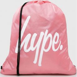 Hype - Plecak. Różowe plecaki damskie Hype, z nadrukiem, z poliesteru. W wyprzedaży za 49,90 zł.