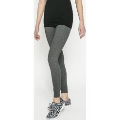 Reebok - Legginsy. Szare spodnie damskie Reebok, s, z elastanu. W wyprzedaży za 89,90 zł.