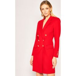 Sukienka koktajlowa Escada Sport RITA ORA Dalicila 5032297. Czerwone sukienki damskie Escada Sport, na co dzień, bez wzorów, z elastanu, sportowe, bez kołnierzyka, bez rękawów, proste. W wyprzedaży za 2059,00 zł.