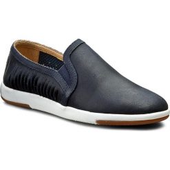 Półbuty EMU AUSTRALIA - Pemberton W11186 Ink Blue/Marine. Niebieskie półbuty damskie skórzane EMU Australia, marine, na płaskiej podeszwie. W wyprzedaży za 339,00 zł.