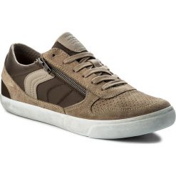 Półbuty GEOX - U Box C U82R3C 022FU C0255 Sand/Brown. Pomarańczowe półbuty męskie Geox, na co dzień, bez wzorów, z zamszu, bez zapięcia. W wyprzedaży za 279,00 zł.