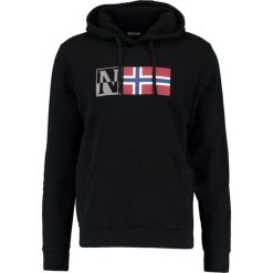 Bluzy męskie: Napapijri BENOS Bluza z kapturem black