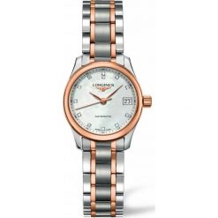LONGINES MASTER COLLECTION L2.128.5.89.7. Białe zegarki damskie marki LONGINES, złote. Za 9530,00 zł.