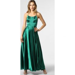 Marie Lund - Damska sukienka wieczorowa, zielony. Zielone sukienki damskie Marie Lund, bez wzorów, z satyny, wizytowe, z dekoltem na plecach, bez rękawów. Za 749,95 zł.