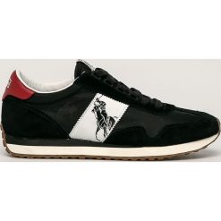 Polo Ralph Lauren - Buty. Czarne buty sportowe męskie Polo Ralph Lauren, ze skóry, na sznurówki. Za 499,90 zł.