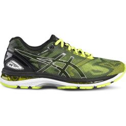 Asics Gel-Nimbus 19 T700N-9007 41,5 Czarne. Czarne buty sportowe męskie Asics, bez zapięcia, do biegania. W wyprzedaży za 649,99 zł.