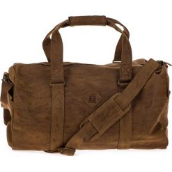 Enrico Benetti torba podróżna unisex Madrid 54601 brązowa. Pomarańczowe torebki klasyczne damskie Enrico Benetti, bez wzorów, ze skóry, eleganckie. Za 299,00 zł.