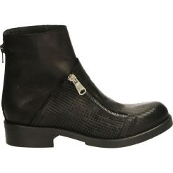 Botki - FK252X25 L NE. Czarne botki damskie skórzane Venezia. Za 349,00 zł.