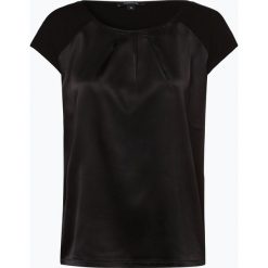Comma - T-shirt damski, czarny. Czarne t-shirty damskie marki comma, z tkaniny. Za 159,95 zł.