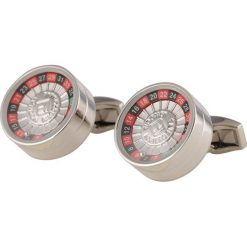 Tateossian GAME Spinka do mankietów silvercoloured. Szare spinki do mankietów męskie marki Tateossian, metalowe. W wyprzedaży za 409,50 zł.