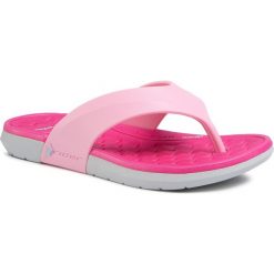Japonki RIDER - Infinity II Thong K 82742 Grey/Pink 21375. Różowe sandały dziewczęce Rider, z tworzywa sztucznego, bez zapięcia. W wyprzedaży za 89,00 zł.